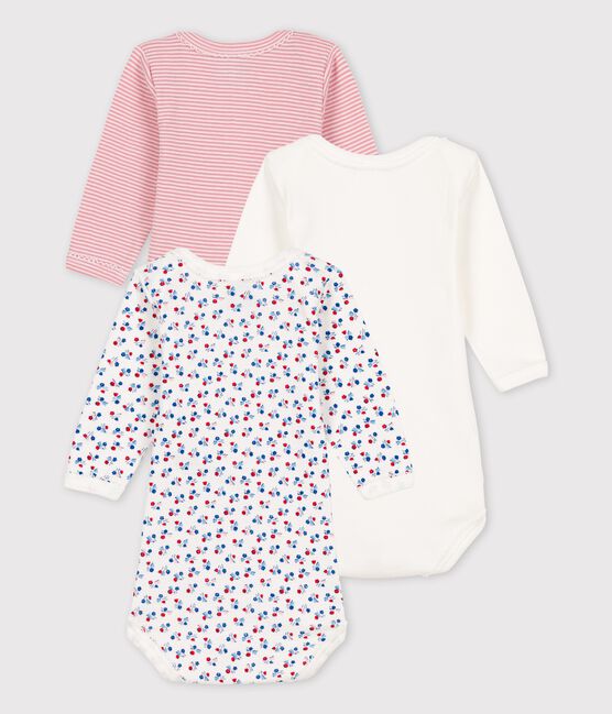 Lot de 3 bodies manches longues en coton variante 1