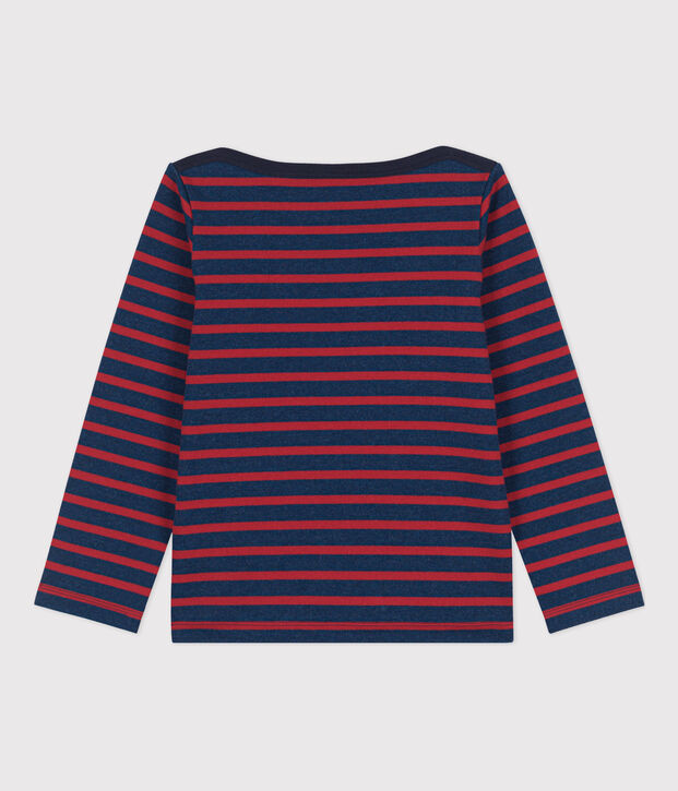 Marini&egrave;re en coton enfant fille / gar&ccedil;on bleu/rouge