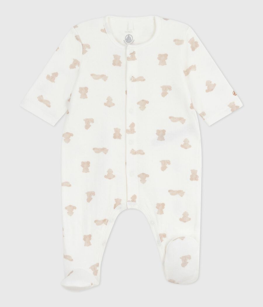 Pyjama bébé en tubique imprimé (Petit Bateau) - Couverture