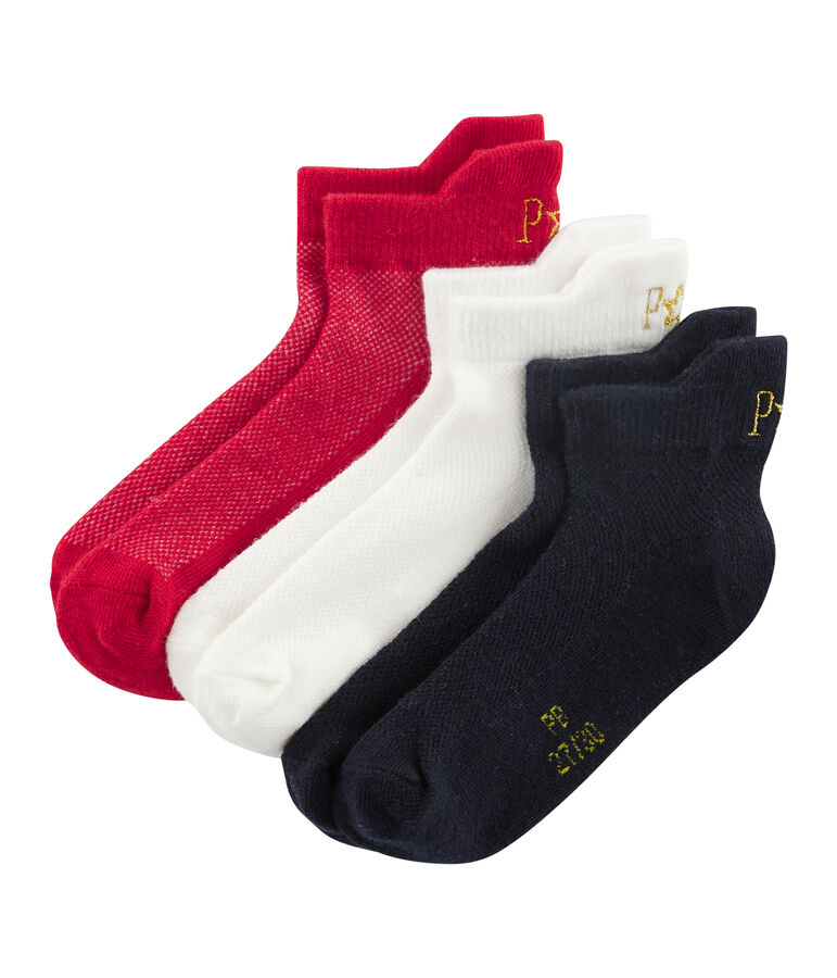 Lot de 3 paires de chaussettes enfant mixte variante 3
