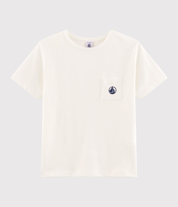 Tee-shirt enfant garcon blanc