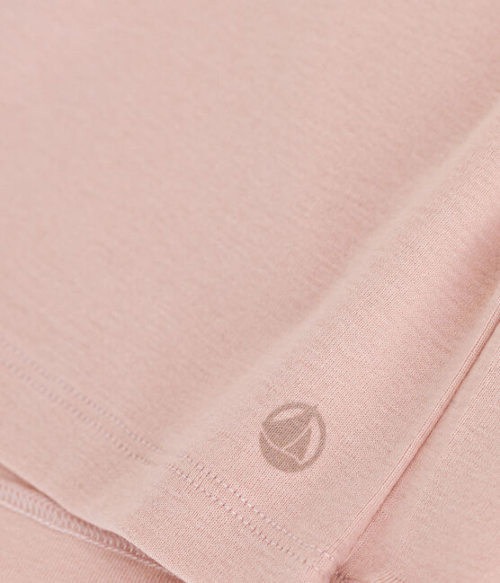 Tee-shirt manches courtes enfant fille rose SALINE