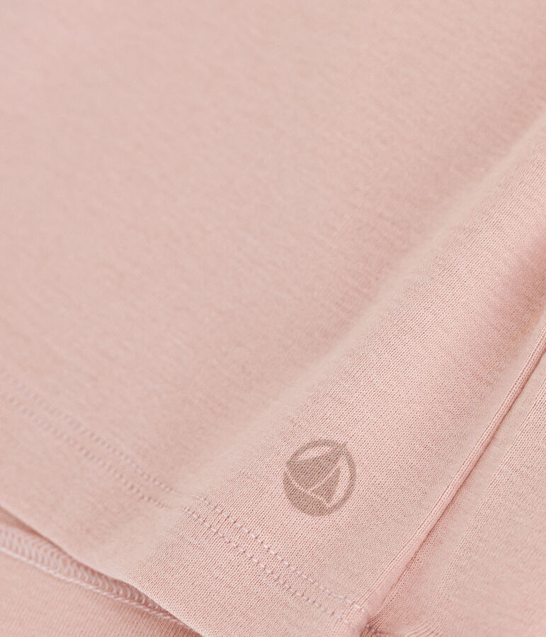 Tee-shirt manches courtes enfant fille rose SALINE