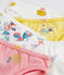 Lot de 5 culottes imprimé jungle petite fille variante 1