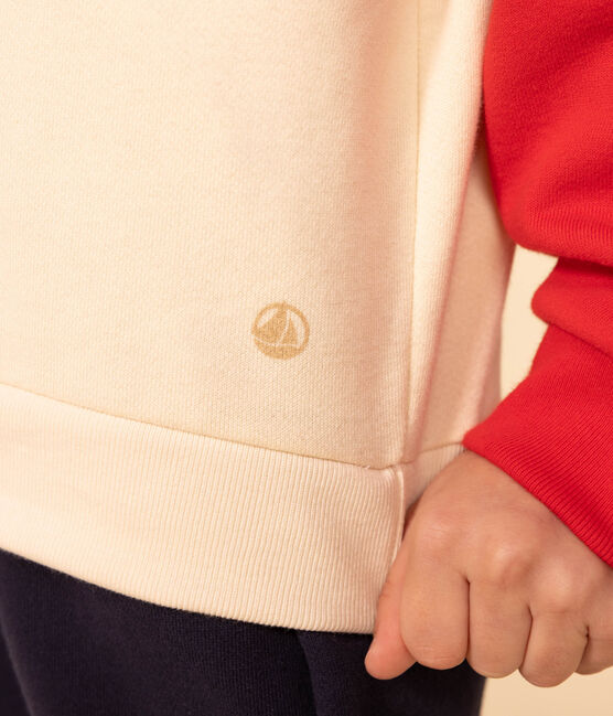 Sweatshirt en molleton enfant garçon ski club AVALANCHE/ CORRIDA