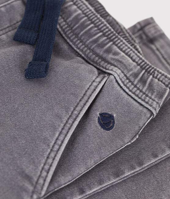 Pantalon denim responsable regular enfant garçon gris GRIS DELAVE