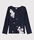 Tee-shirt sérigraphié enfant fille
