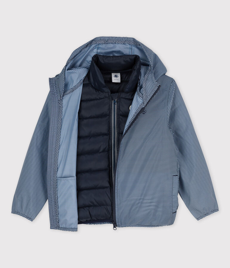 Coupe-vent 3 en 1 enfant fille - gar&ccedil;on bleu SMOKING