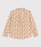 Chemise imprimée en popeline enfant garçon blanc AVALANCHE/ MULTICO