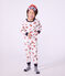 Pyjama d&eacute;guisement pompier enfant en coton blanc/multicouleur