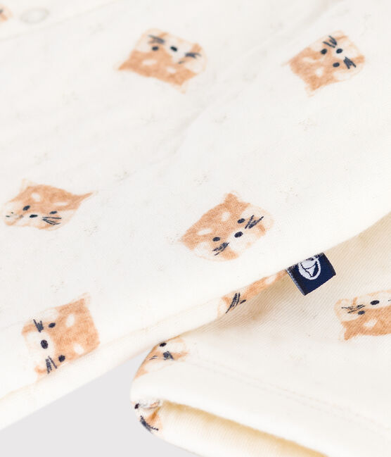Combinaison bébé en coton, imprimé pandas roux MILK/ MULTICO