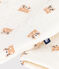 Combinaison bébé en coton, imprimé pandas roux MILK/ MULTICO