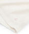 Tee-shirt à manches courtes enfant fille blanc MARSHMALLOW/rose COPPER