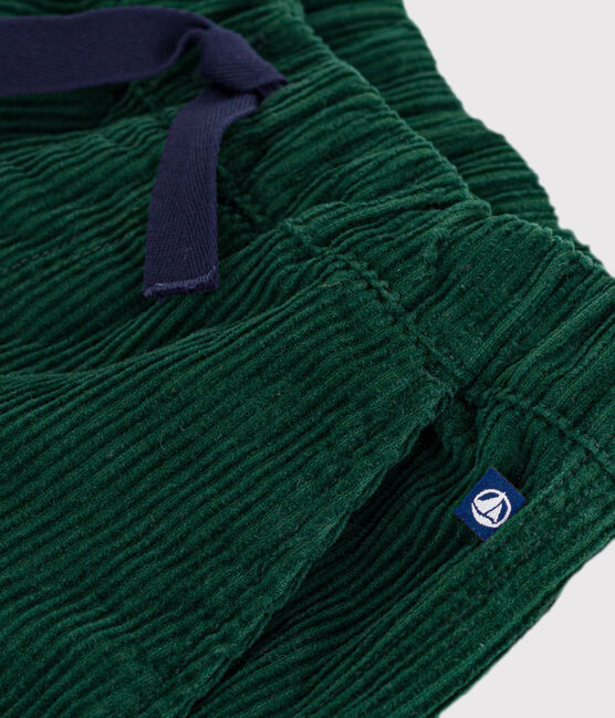 Pantalon cargo enfant en velours uni WILLOW