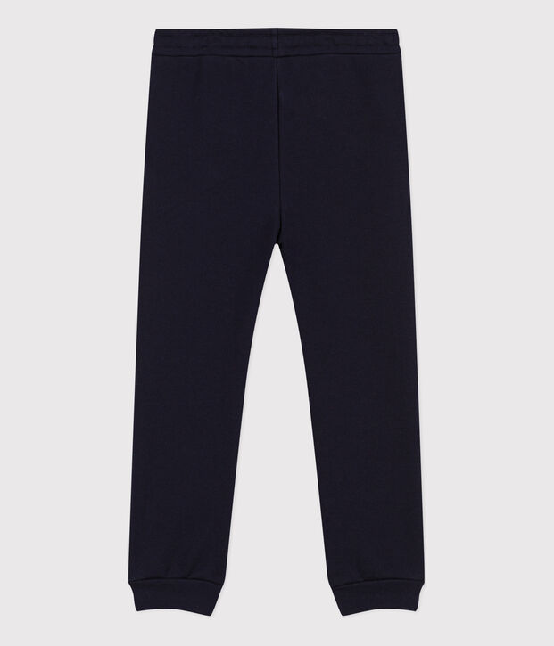 Pantalon de jogging en molleton enfant fille bleu marine