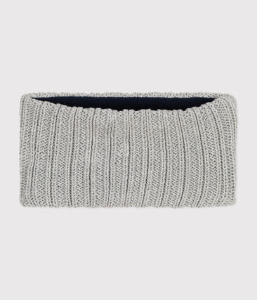 Snood en tricot doublé en polaire bébé