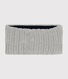 Snood en tricot doublé en polaire bébé