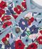 Veste b&eacute;b&eacute; en coton matelass&eacute;e, imprim&eacute;e fleurs blanc/multicouleur