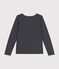 Tee-shirt Le Droit manches longues col danseuse en jersey flammé femme SMOKING/ MONTELIMAR