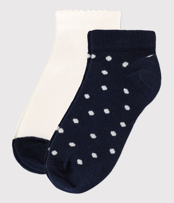 Lot de 2 paires de chaussettes enfant fille variante 2