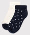 Lot de 2 paires de chaussettes enfant fille variante 2