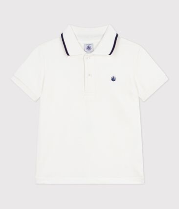 Polo enfant à manches courtes en coton