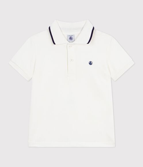 POLO ENFANT À MANCHES COURTES EN COTON