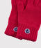 Gants enfant fille-garçon rouge TERKUIT