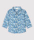 Chemise manches longues en popeline bébé garçon