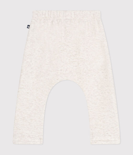 Pantalon en molleton doux et chaud bébé beige MONTELIMAR CHINE