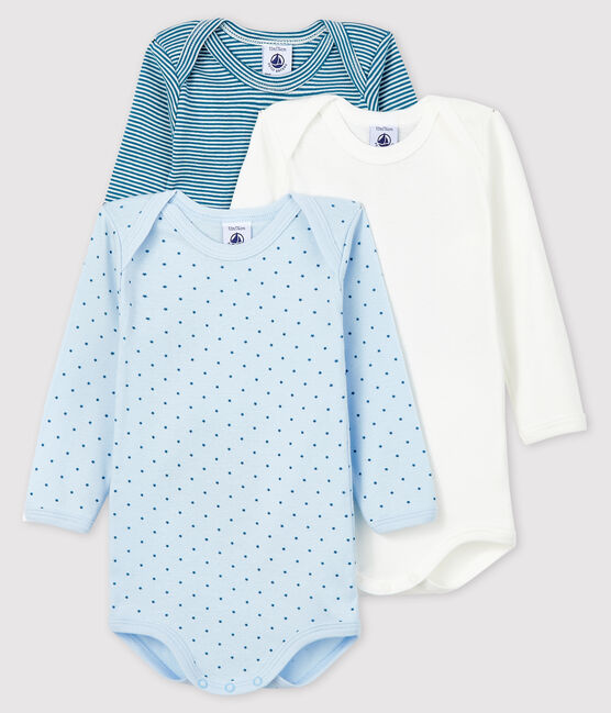 Lot de 3 bodies manches longues bébé garçon variante 1