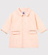 Manteau rayé bébé fille