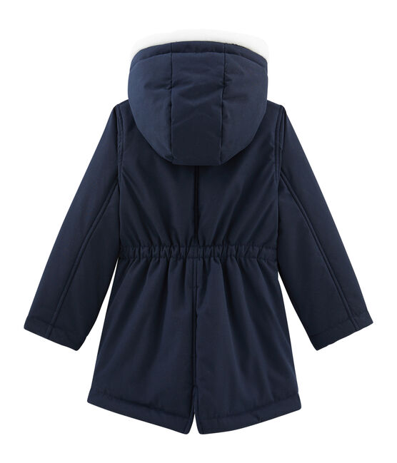 Parka enfant fille bleu SMOKING