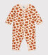 Pyjama sans pied girafe en coton bébé