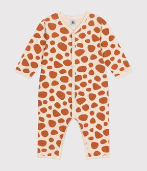 Pyjama sans pied girafe en coton bébé (Petit Bateau) - Image 1