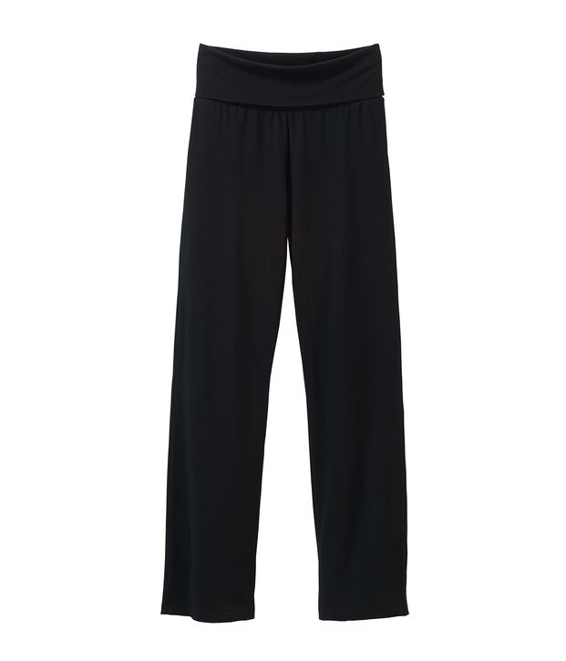 Pantalon maille femme noir