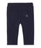 Pantalon bébé garçon en molleton bleu SMOKING