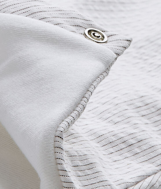 Ensemble bébé garçon 2 pièces blanc ECUME/beige BEIGE