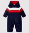 Combinaison Grand Froid bébé garçon bleu SMOKING/blanc MULTICO
