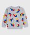 Sweatshirt enfant en coton imprimé FUMEE/ MULTICO