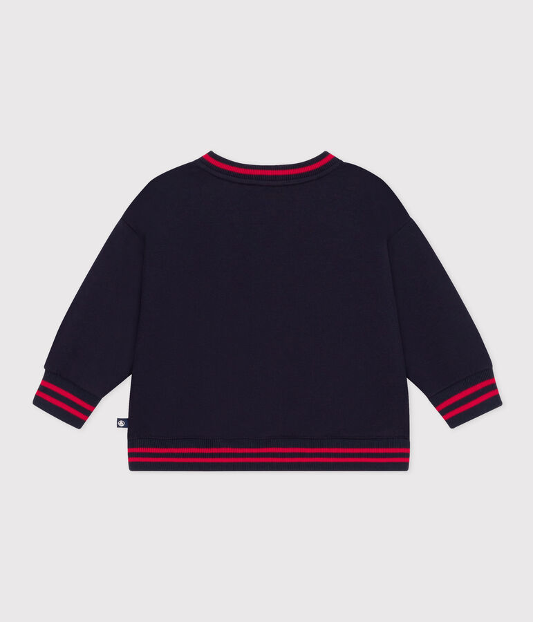 Teddy en jersey &eacute;pais b&eacute;b&eacute; bleu SMOKING