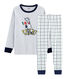 Pyjama petit garçon en côte et tubique