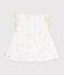 Blouse b&eacute;b&eacute; en coton sans manches en coton, imprim&eacute;e fleurs blanc/vert