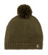 Bonnet à pompon enfant en laine mélangée