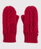 Moufles enfant fille-garçon rouge TERKUIT