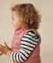 Doudoune sans manches matelassée bébé rose ROSEWOOD