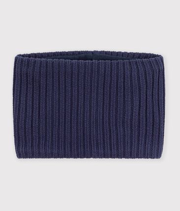 Snood enfant en tricot uni doublé polaire