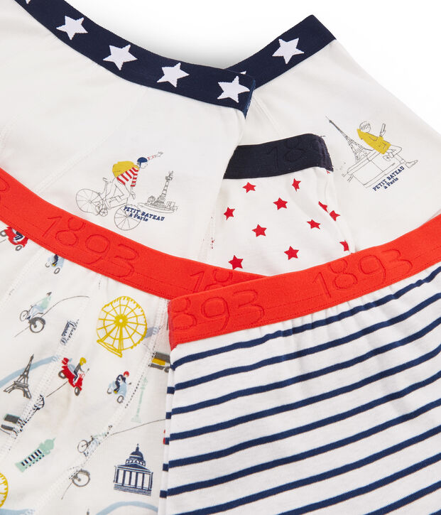 Lot de 5 boxers petit gar&ccedil;on multicouleur