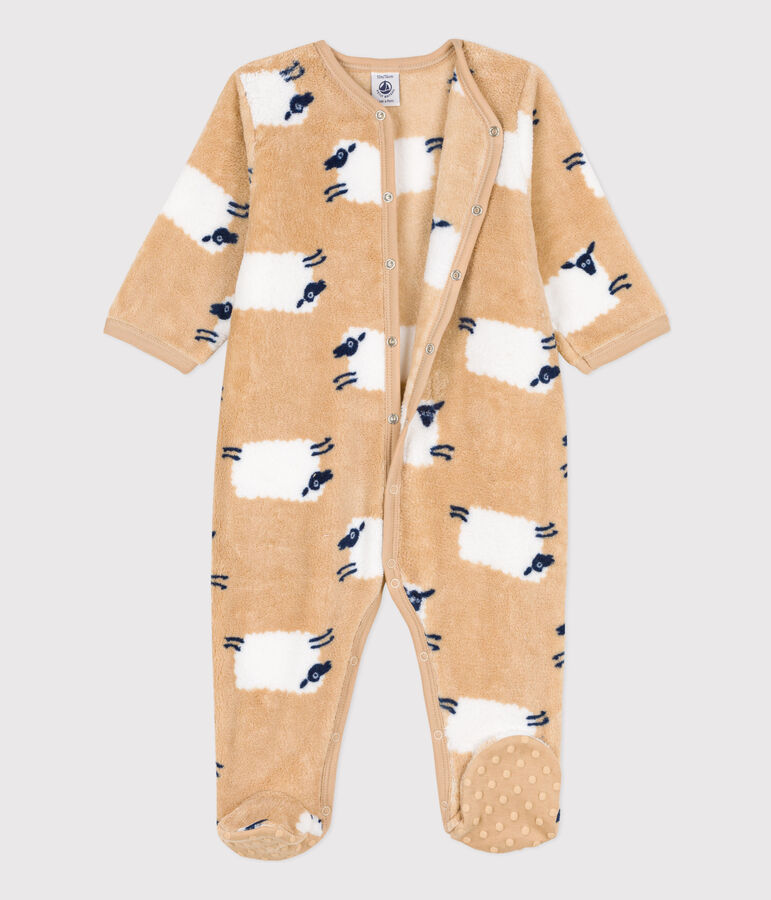 Surpyjama b&eacute;b&eacute; en polaire TRENCH/ MULTICO