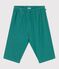 Pantalon b&eacute;b&eacute; en coton uni vert